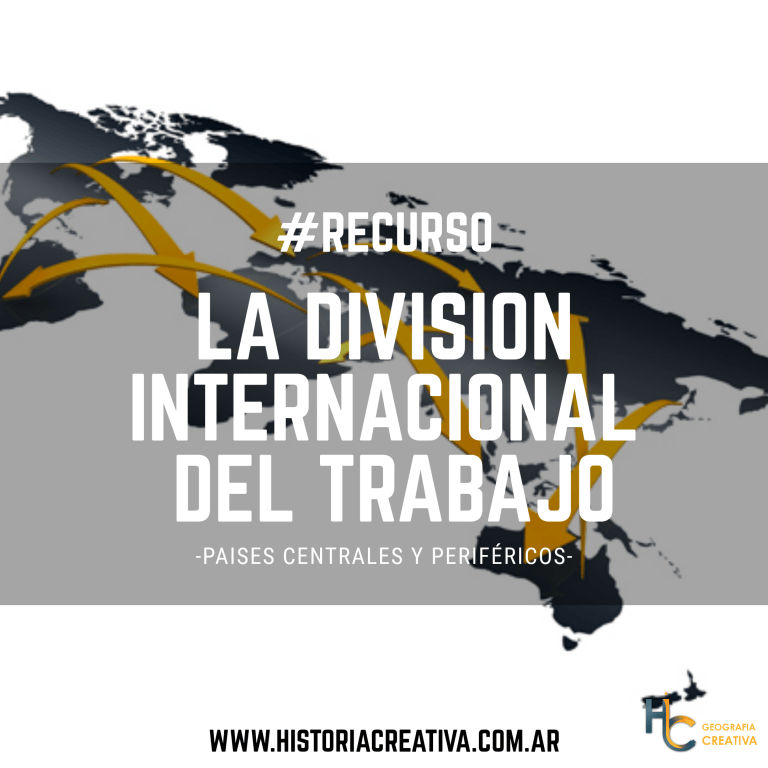 #RECURSO “La división internacional del trabajo: los países centrales y periféricos”