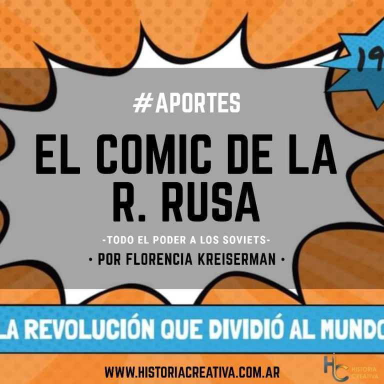 #APORTE- El comic de la Revolución Rusa.