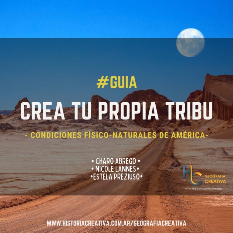 #GUÍA INTEGRADORA – «Crea tu propia tribu con los ambientes de América»