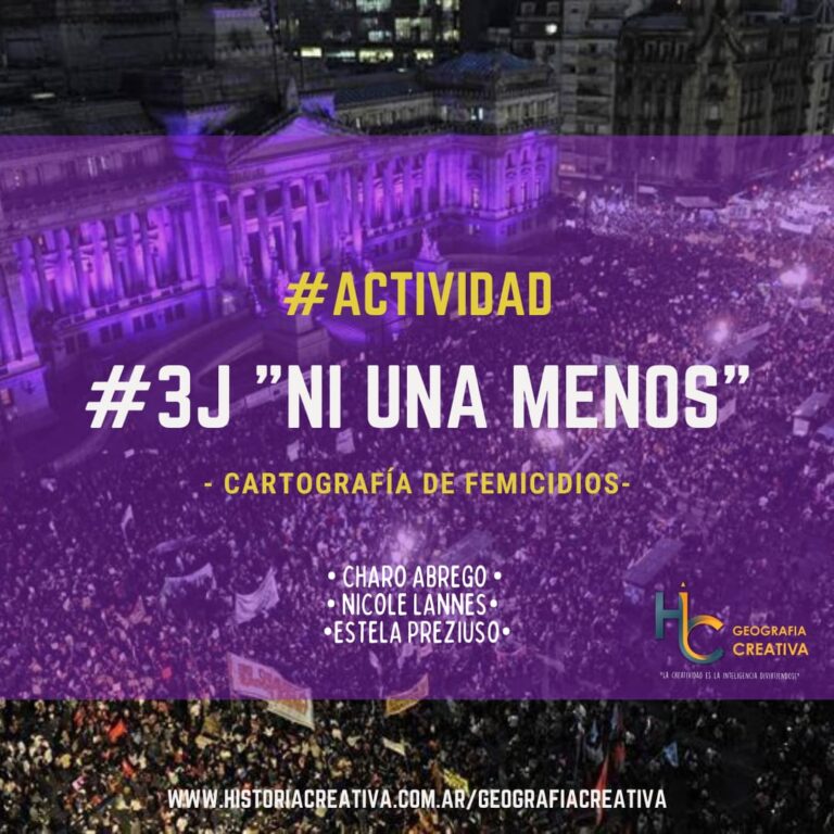 #Actividad – #3J Ni una menos