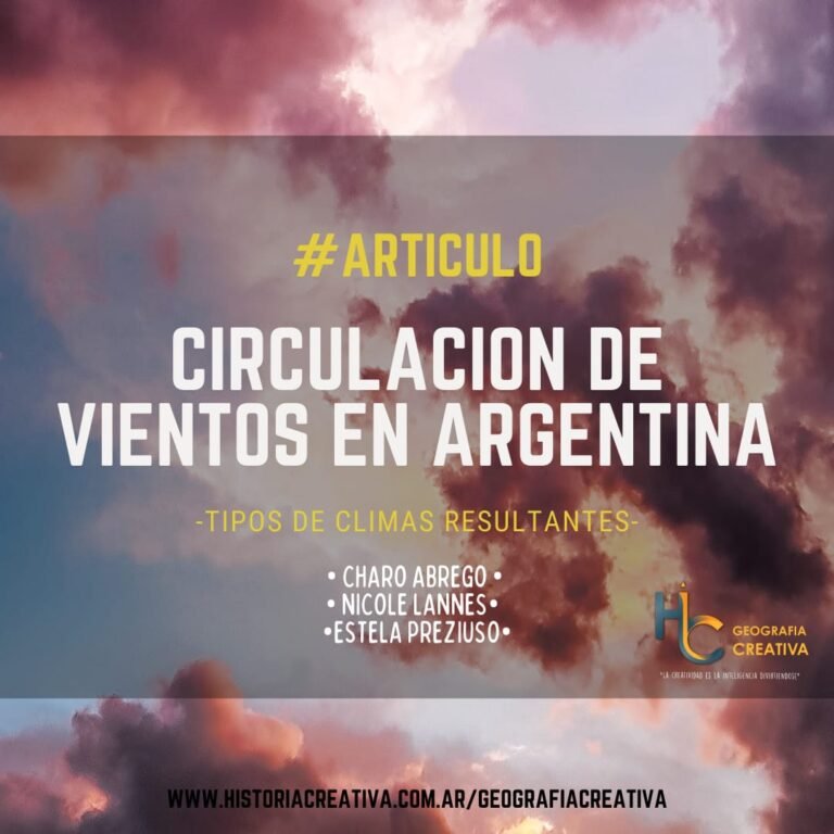 #ARTICULOS “Circulación de vientos en Argentina”